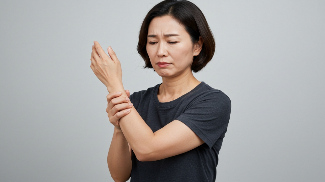 다리 감각 저하 및 저림